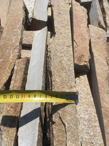 Горбушка златолит золотистый для облицовки купить в Верхней Пышме