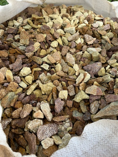 Златолит персиковый декоративная каменная крошка купить в Верхней Пышме