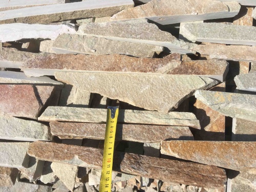 Горбушка златолит золотистый для облицовки купить в Верхней Пышме