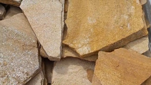 Плитняк златолит жёлтый для фасада 1,5-3 см купить в Верхней Пышме