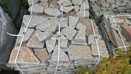 Гранитный плитняк галтованный для парковки купить в Верхней Пышме