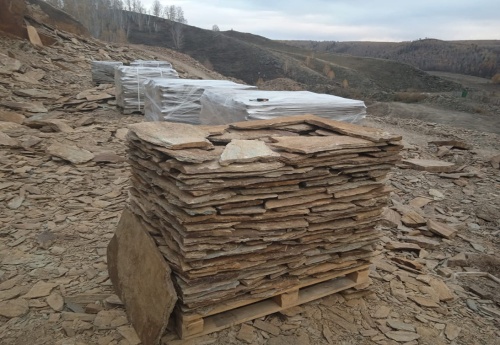 Плитняк кора дерева для цоколя, отмостки купить в Верхней Пышме