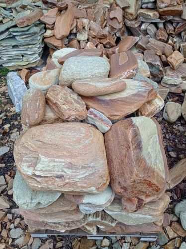 Златолит жёлтый, жёлто-зелёный глыбки и валуны для ланшафтного дизайна купить в Верхней Пышме